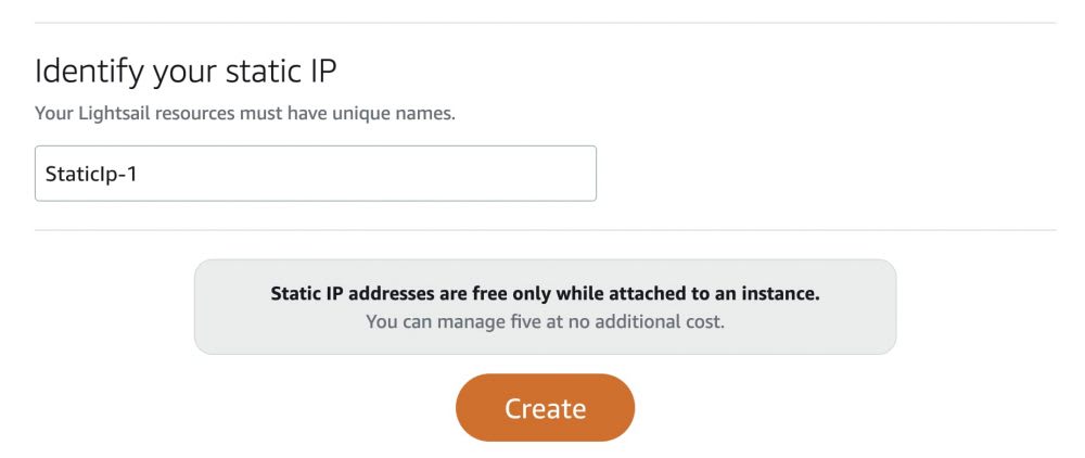 Amazon LightsailでWordPress構築 – Lightsail設定編